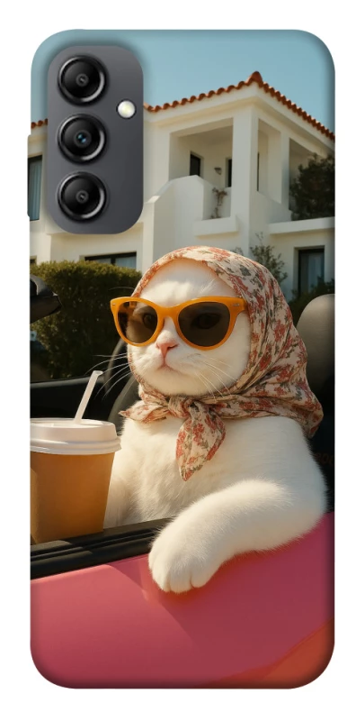 Чохол на Samsung Galaxy A14 4G/5G Stylish Cat Cruise фото 1 з 1