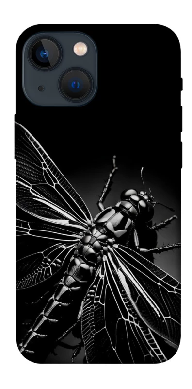 Чехол на Apple iPhone 13 mini (5.4") Black dragonfly фото 1 из 1
