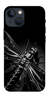 Чехол на Apple iPhone 13 mini (5.4") Black dragonfly фото 1 из 1