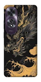 Чохол на Oppo A60 gold dragon фото 1 з 1