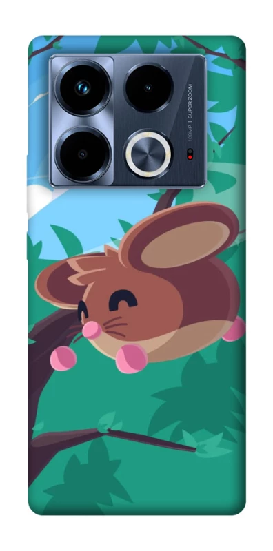 Чехол на Infinix Note 40 4G Adopt Me Forest Mouse Jump фото 1 из 1