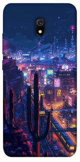 Чохол на Xiaomi Redmi 8a Night city фото 1 з 1