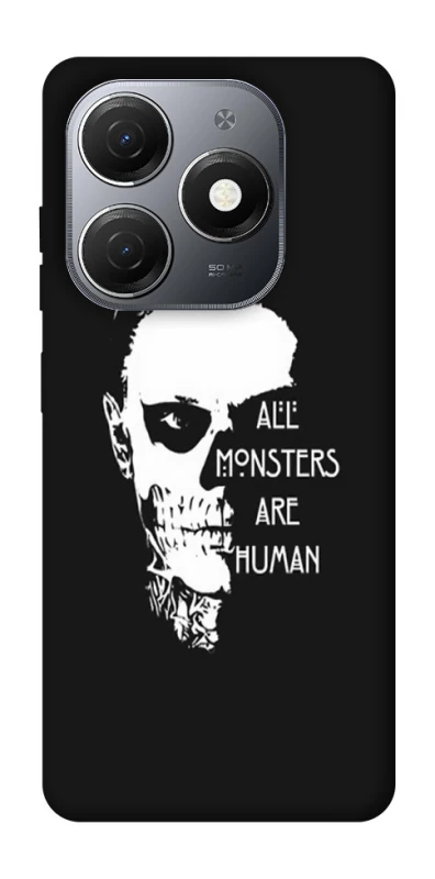 Чохол на TECNO Spark 20 All Monsters are Human фото 1 з 1