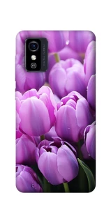 Чехол на ZTE Blade L9 Фиолетовые тюльпаны фото 1 из 1