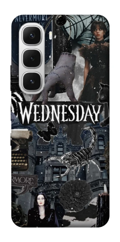 Чохол на Infinix Hot 60i Wednesday Collage ver.2 фото 1 з 1