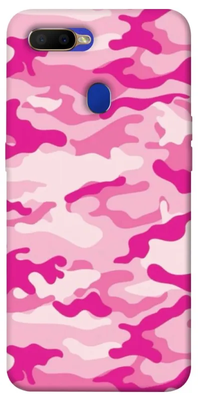 Чехол на Oppo A5s camouflage pink фото 1 из 1