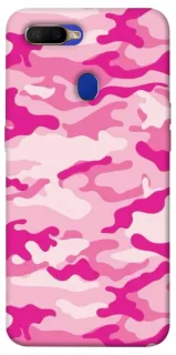 Чехол на Oppo A5s camouflage pink фото 1 из 1