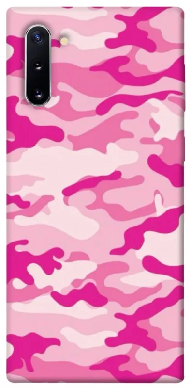 Чехол на Samsung Galaxy Note 10 camouflage pink фото 1 из 1