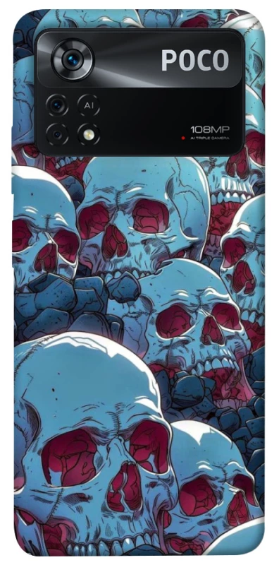 Чохол на Xiaomi Poco X4 Pro 5G Skulls v2 фото 1 з 1
