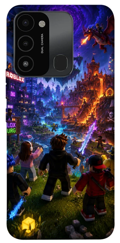Чохол на TECNO Spark 8C Roblox aesthetics ver.12 фото 1 з 1