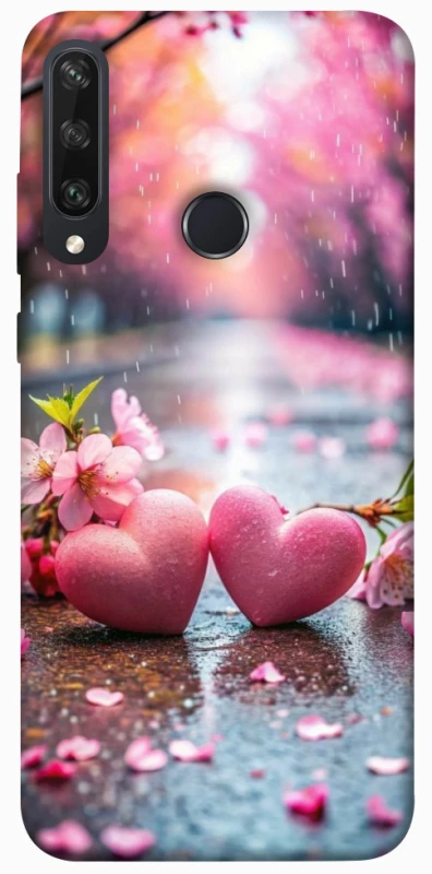 Чохол на Huawei Y6p Pink heart фото 1 з 1