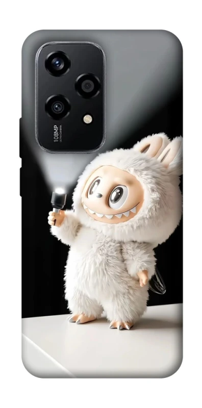 Чохол на Honor 200 Lite Labubu with flashlight ver.2 фото 1 з 1