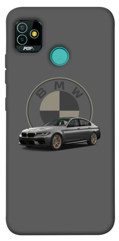 Чохол на TECNO POP 5 BMW grey v2 фото 1 з 1