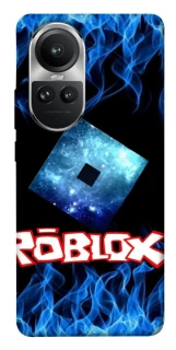Чохол на Oppo Reno 10 Roblox Galaxy Flame Logo фото 1 з 1