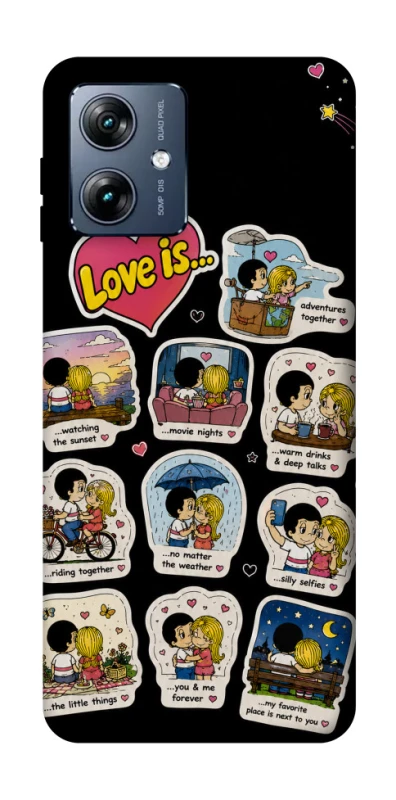 Чохол на Motorola Moto G54 Power Love is ver.4 фото 1 з 1