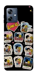 Чехол на Motorola Moto G54 Power Love is ver.4 фото 1 из 1