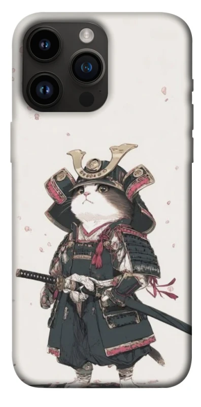 Чохол на Apple iPhone 14 Pro Max (6.7") Samurai Cat Warrior фото 1 з 1