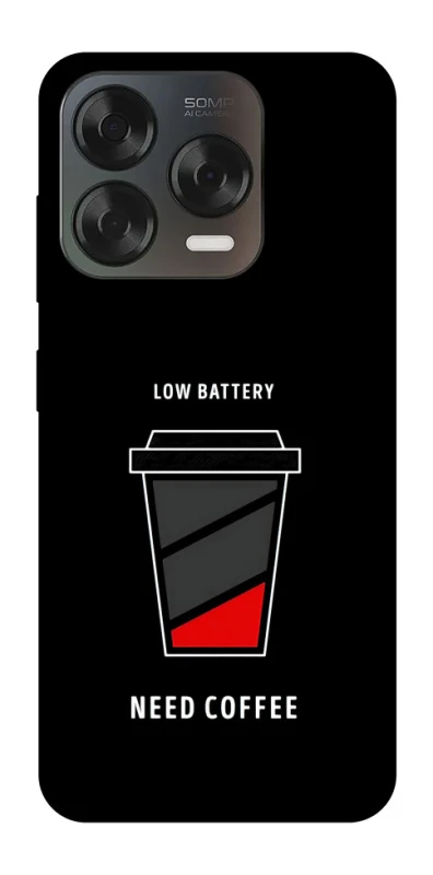 Чехол на ZTE Blade V70 Design Low battery фото 1 из 2