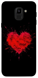 Чохол на Samsung J600F Galaxy J6 (2018) Splash heart фото 1 з 1