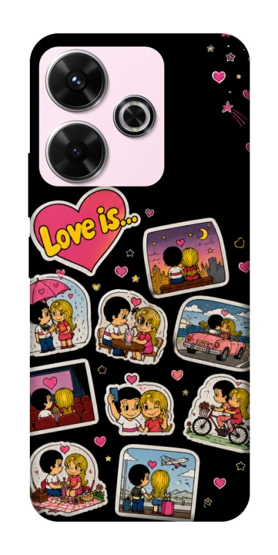 Чехол на Xiaomi Redmi 13 4G Love is ver.3 фото 1 из 1