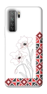 Чехол на Huawei Nova 7 SE Вышиванка на смартфон фото 1 из 1