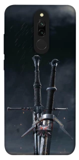 Чехол на Xiaomi Redmi 8 Мечи Ведьмака фото 1 из 1