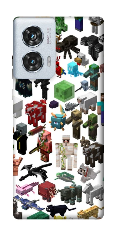 Чохол на Motorola Edge 50 Fusion Minecraft v4 фото 1 з 1