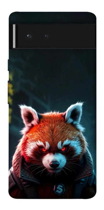 Чохол на Google Pixel 6 Cyber Red Panda фото 1 з 1