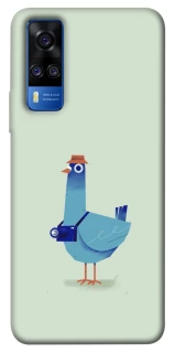 Чохол на Vivo Y51a Голуб-детектив фото 1 з 1