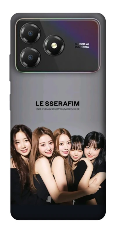 Чохол на ZTE Blade A36 LE SSERAFIM v2 фото 1 з 1