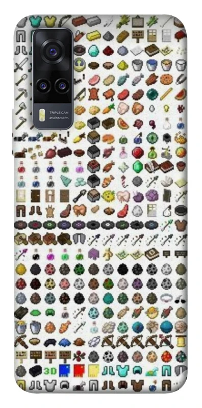 Чохол на Vivo Y31 Minecraft v2 фото 1 з 1