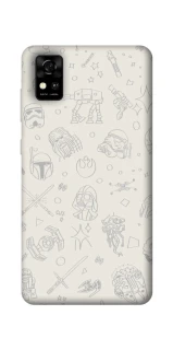 Чохол на ZTE Blade A31 Star Wars background ver.1 фото 1 з 1