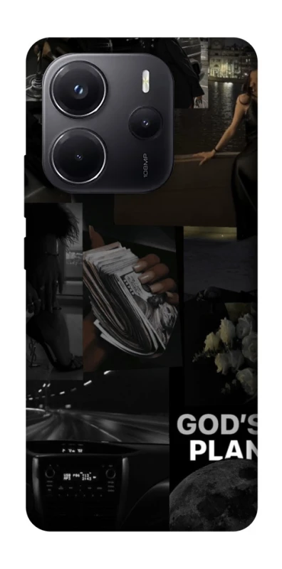 Чехол на Xiaomi Redmi Note 14 4G (Europe version) God's plan фото 1 из 1