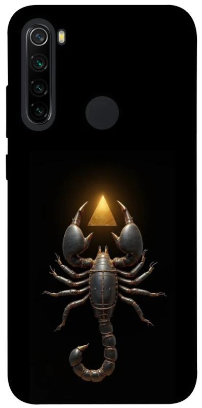 Чехол на Xiaomi Redmi Note 8 Scorpio with Golden Triangle фото 1 из 1