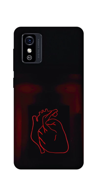 Чехол на ZTE Blade L9 Красное сердце фото 1 из 1