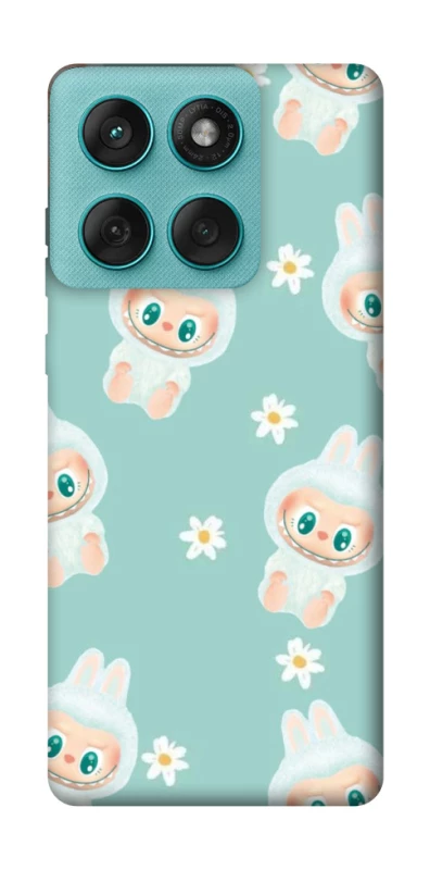 Чохол на Motorola Edge 60 Fusion Labubu Green фото 1 з 1