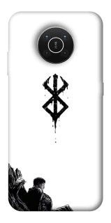 Чехол на Nokia X10 / X20 berserk white фото 1 из 1