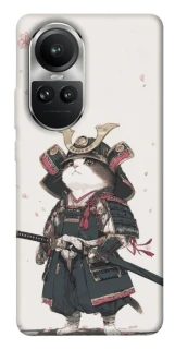 Чохол на Oppo Reno 10 Samurai Cat Warrior фото 1 з 1