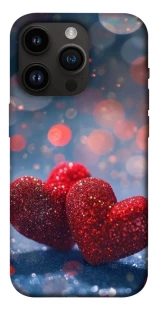 Чехол на Apple iPhone 14 Pro (6.1") Red hearts фото 1 из 1