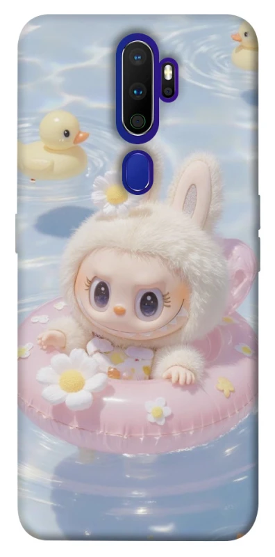 Чохол на Oppo A5 (2020) / Oppo A9 (2020) Labubu swimming фото 1 з 1