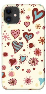 Чохол на Apple iPhone 11 (6.1") Pretty hearts фото 1 з 1