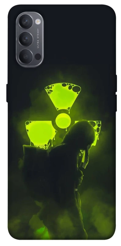 Чохол на Oppo Reno 4 Радіація v2 фото 1 з 1