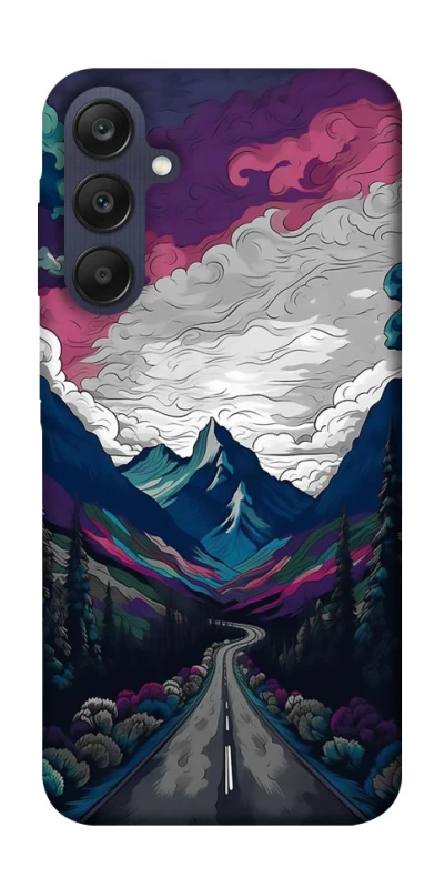 Чехол на Samsung Galaxy A25 5G Нарисованные горы фото 1 из 1