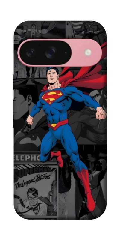 Чехол на Google Pixel 9 superman comics фото 1 из 1