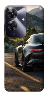 Чехол на Realme Note 60 Car in the mountains фото 1 из 1