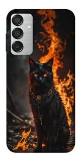 Чохол на Samsung Galaxy M15 5G Вогняний кіт фото 1 з 1