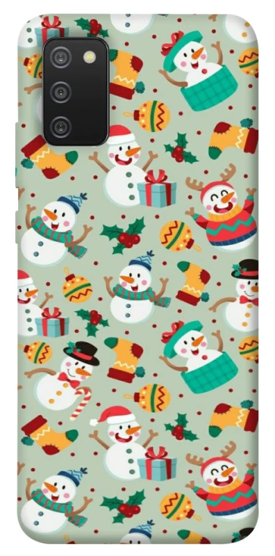 Чехол на Samsung Galaxy A02s Новогодний v2 фото 1 из 1