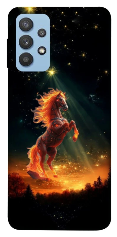 Чохол на Samsung Galaxy M32 Red Fire Horse ver.2 фото 1 з 1