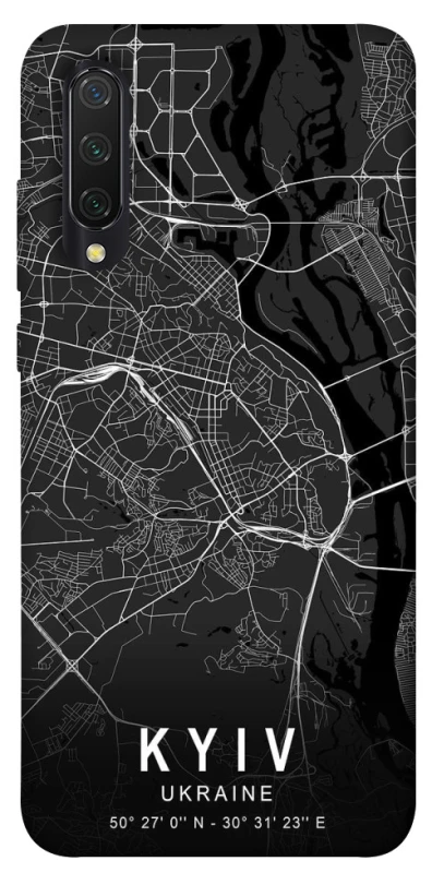 Чохол на Xiaomi Mi CC9 / Mi 9 Lite Kyiv map фото 1 з 1