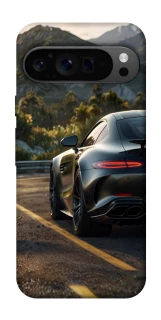 Чехол на Google Pixel 9 Pro Car in the mountains фото 1 из 1
